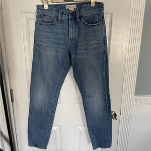 Madewell Athletic Slim Classic Blue Jeans w 29 l 30
